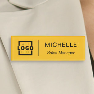 Badge D'identification Logo personnalisé Personnel de l'entreprise