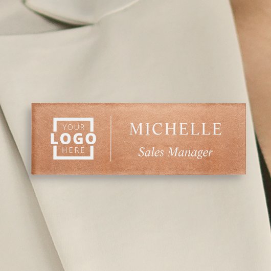 Badge D'identification Logo personnalisé Personnel de l'entreprise