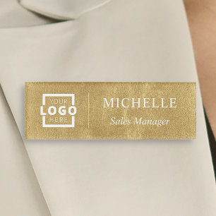 Badge D'identification Logo personnalisé Personnel de l'entreprise
