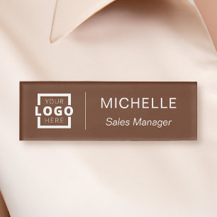 Badge D'identification Logo personnalisé Personnel de l'entreprise