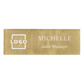 Badge D'identification Logo personnalisé Personnel de l'entreprise (Devant)