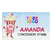 Badge D'identification Logo Popcorn (Devant)