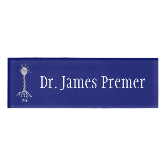 Badge D'identification M. Neurone (Devant)