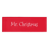 Badge D'identification M. Noël (Devant)