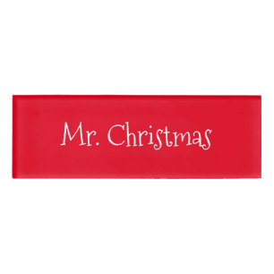 Badge D'identification M. Noël