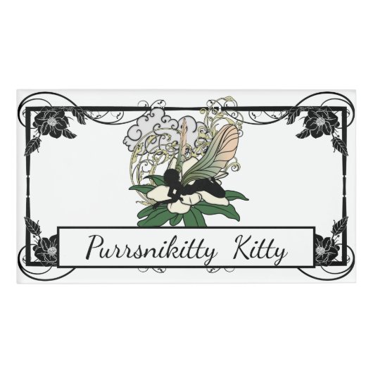 Badge D'identification Magnolia Shadow Fairy (Devant)