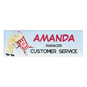 Badge D'identification Maïs populaire à beurre