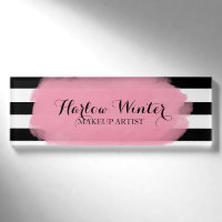 Maquilleur chic de blanc de noir de rose de