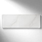 Badge D'identification Marbre Blanc (Devant)