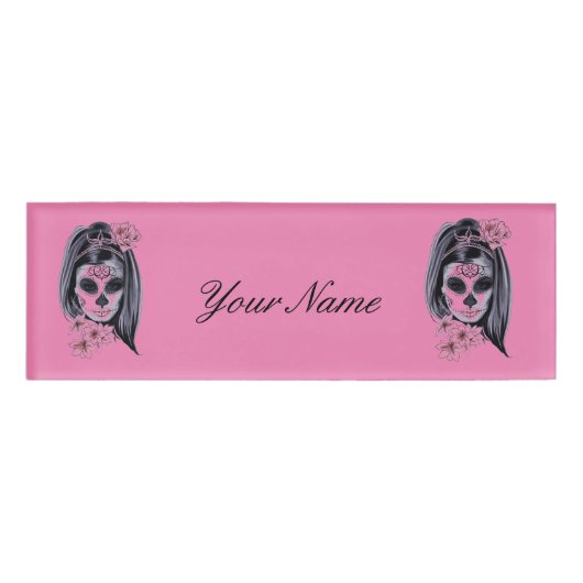 Badge D'identification Mardi Gras Masque Thunder_Cove (Devant)