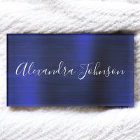 Marine Blue Metallic Foil Entreprise moderne