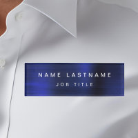 Marine Blue Metallic Foil Entreprise moderne