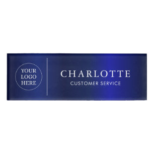 Badge D'identification Marine Magnet Custom Logo Bureau Employé