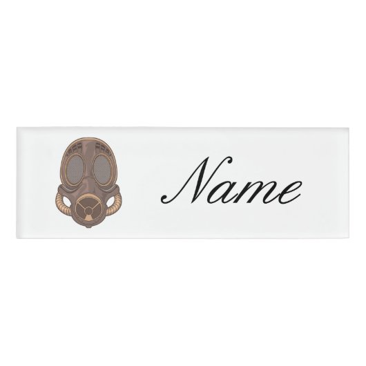 Badge D'identification Masque gaz vapeur Thunder_Cove (Devant)