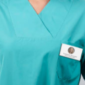 Badge D'identification Massage-Thérapiste Photo personnalisée