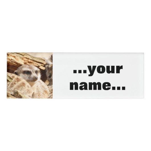 Badge D'identification Meerkat_021 (Devant)