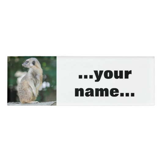 Badge D'identification Meerkat 025 (Devant)