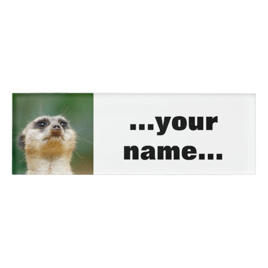 Badge D'identification Meerkat 051 (Devant)