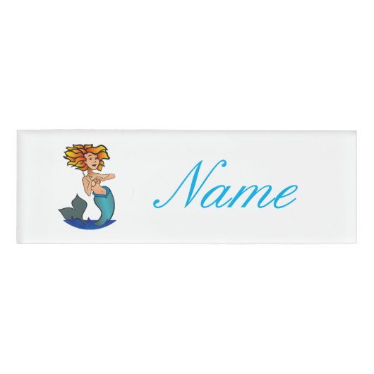 Badge D'identification Mermaid Thunder_Cove (Devant)