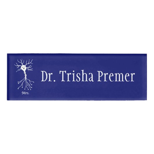 Badge D'identification Mme Neuron (Devant)