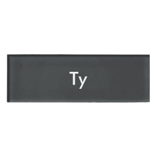 Badge D'identification Modèle personnalisé Onyx