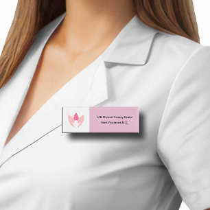 Badge D'identification Modern Physical Therapist Nom Médicale Tags
