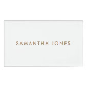 Badge D'identification Moderne minimaliste (Devant)