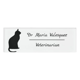 Badge D'identification Nom du vétérinaire Numéro de référence du cha
