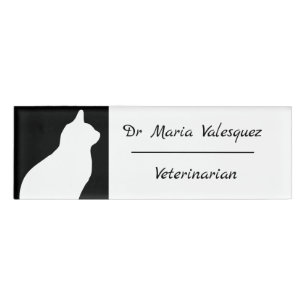 Badge D'identification Nom du vétérinaire Numéro de référence du cha