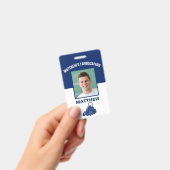 Badge d'identification nominatif pour entreprise d (Manuel / portable)