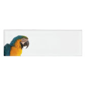 Badge D'identification Notes post-it de perroquet (Devant)