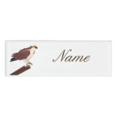 Badge D'identification Osprey Hawk Raptor Thunder_Cove (Devant)