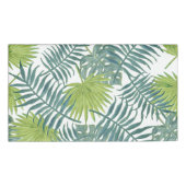Badge D'identification Palm Tree Fronds Peinture hawaïenne (Devant)