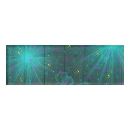 Badge D'identification papillon coloré (Devant)