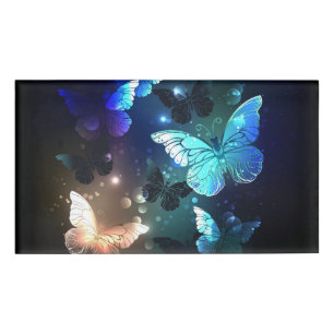 Badge D'identification Papillon de nuit