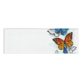 Badge D'identification Papillons volants Morpho et Monarch (Devant)
