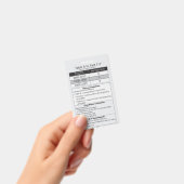 Badge d'identification Partie 117 (Manuel / portable)