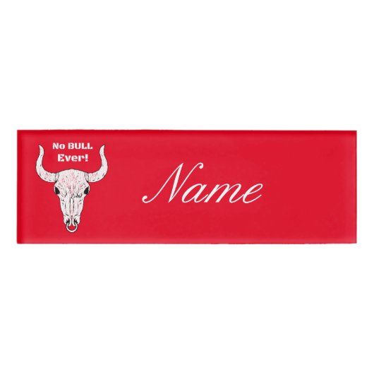 Badge D'identification Pas de tonneau jamais Thunder_Cove (Devant)