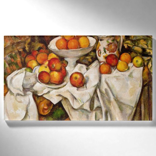 Badge D'identification Paul Cezanne Pommes Oranges Impressionnisme (Devant)