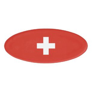 Badge D'identification pavillon suisse