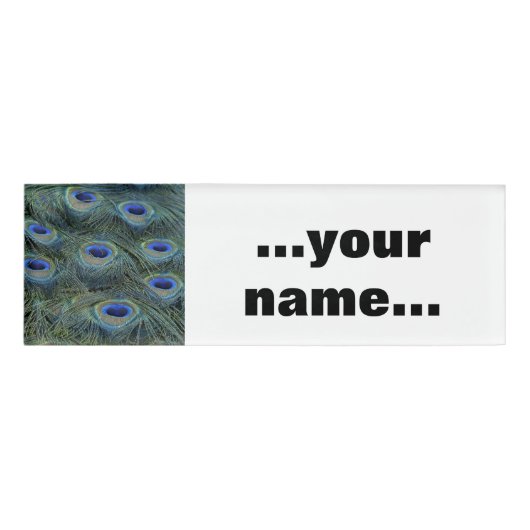 Badge D'identification Peacock20160301 (Devant)