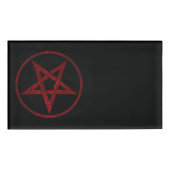 Badge D'identification Pentagram Red Devil (Devant)