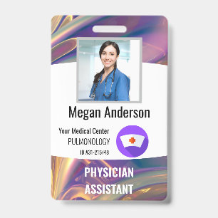 Badge d'identification personnalisé avec photo pou