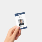 Badge d'identification personnalisé d'employé (Manuel / portable)