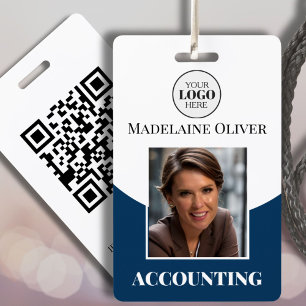 Badge d'identification personnalisé pour employé a