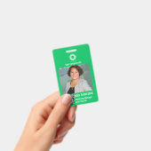 Badge d'identification personnalisé pour employés (Manuel / portable)
