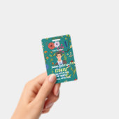 Badge d'identification personnalisé pour fleuriste (Manuel / portable)