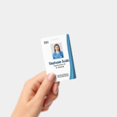 Badge d'identification personnalisé pour infirmièr (Manuel / portable)