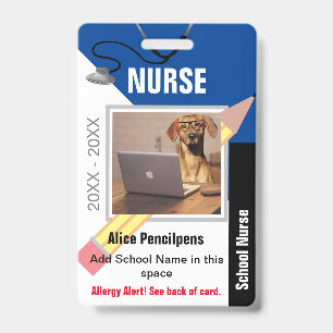 Badge d'identification personnalisé pour le person