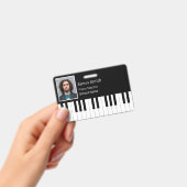 Badge d'identification personnalisé pour professeu (Manuel / portable)